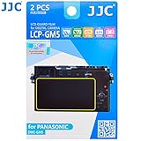 JJC LCP-GM5 LCD Guard Film Screen Protector for Panasonic Lumix DMC-GM5 Camera (Clear)
