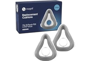 SNUGELL AirTouch F20 Replacement Cushion – 2 Pack Premium Cushions for AirTouch F20 Full Face Mask – Comfort, Secure Seal & Long-Lasting Fit (Medium)