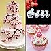 ShungHO 4PCS Flower Cake Cookies Fondant Plunger Decorating Cutters Tools Mold