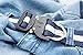 Beforce Multifunctional Casual Style Tactical Belt, Keychain, Fire Scraper, Compass, Whistle, Paracord. Tactical Belt + Survival Kit Best for Camping or Everyday Use