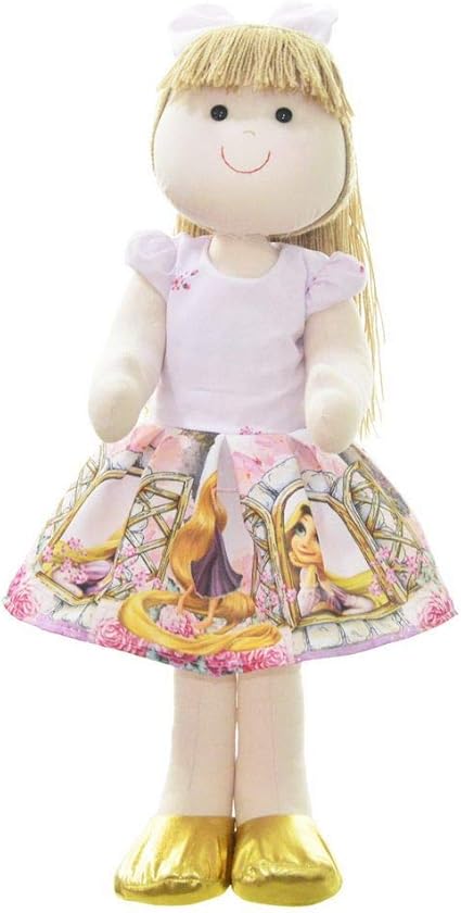 vestido rapunzel enrolados disney