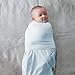 Nested Bean 2-in-1 Zen Swaddle Classic - Powder Blue