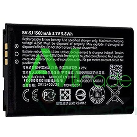 Akku Microsoft Original BV-5J Lumia 435, Lumia 532 Dual Sim Li-ion 1560mAh