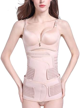 Postpartum Belt 3 In 1 Girdle Post Belly Belt After Birth Belly Band Postpartum Support C Section Recovery Belt Women Waist Pelvis Large Amazon Co Uk Health Personal Care
