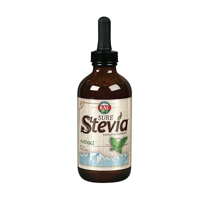 KAL Sure Stevia Liquid Extract 8 oz | Best-Tasting, Zero Calorie, Low Glycemic | For Baking &amp; Adding to Beverages | 1555 Servings