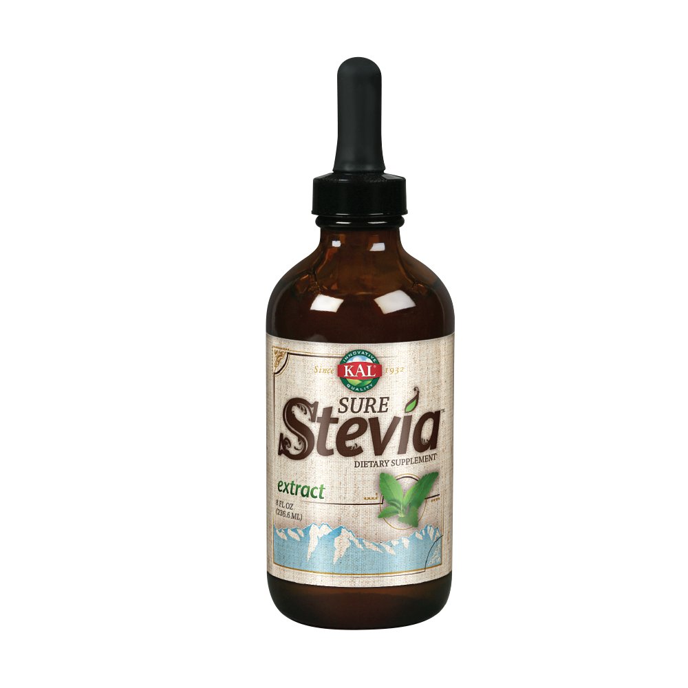 Photo 1 of KAL Sure Stevia Extract Zero Calorie Sweetener, Low Carb, Plant Based Liquid Stevia Drops, Great Taste, Zero Sugar, Low Glycemic & Perfect for a Keto Diet, 60-Day Guarantee, Approx. 1555 Servings, 8oz EXP 03/2027
