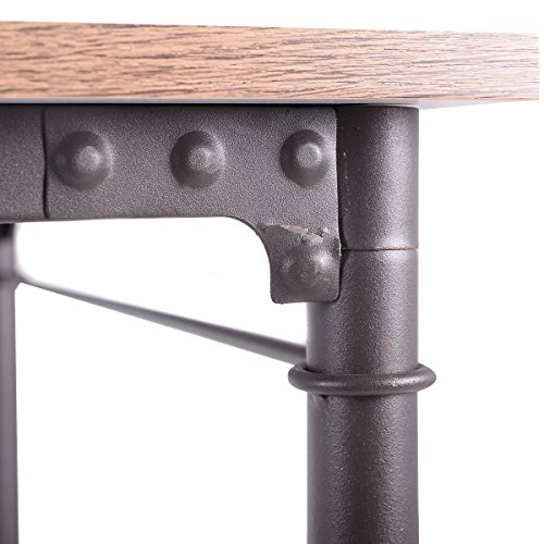 New Wheels Home Office Furniture Computer Desk Laptop Writing Table Melamine Surface - Thumbnail 6