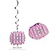 Pink Happy Birthday Party Decorations - Supplies Set for Girl & Kids - Adult Women - Includes Happy Birthday Banner with White Letters , Garlands , Paper Fans , Centerpieces , Wall Cutouts