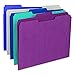 Smead Standard File Folders, 100 Count, Teal, 1/3-Cut Tabs, Letter Size (13143)