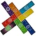 The 7 Chakras Magnetic Bookmarks Set of Chakra Guide and 8 Long Book-Markers Magnets for Books, Journals, or Holding Small Notes