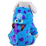 Woaills Hot Sale Puppy Dog Cat Vest T-Shirt Sweater Apparel,Unisex Pet Winter Coat Dress Clothes (S, Blue)