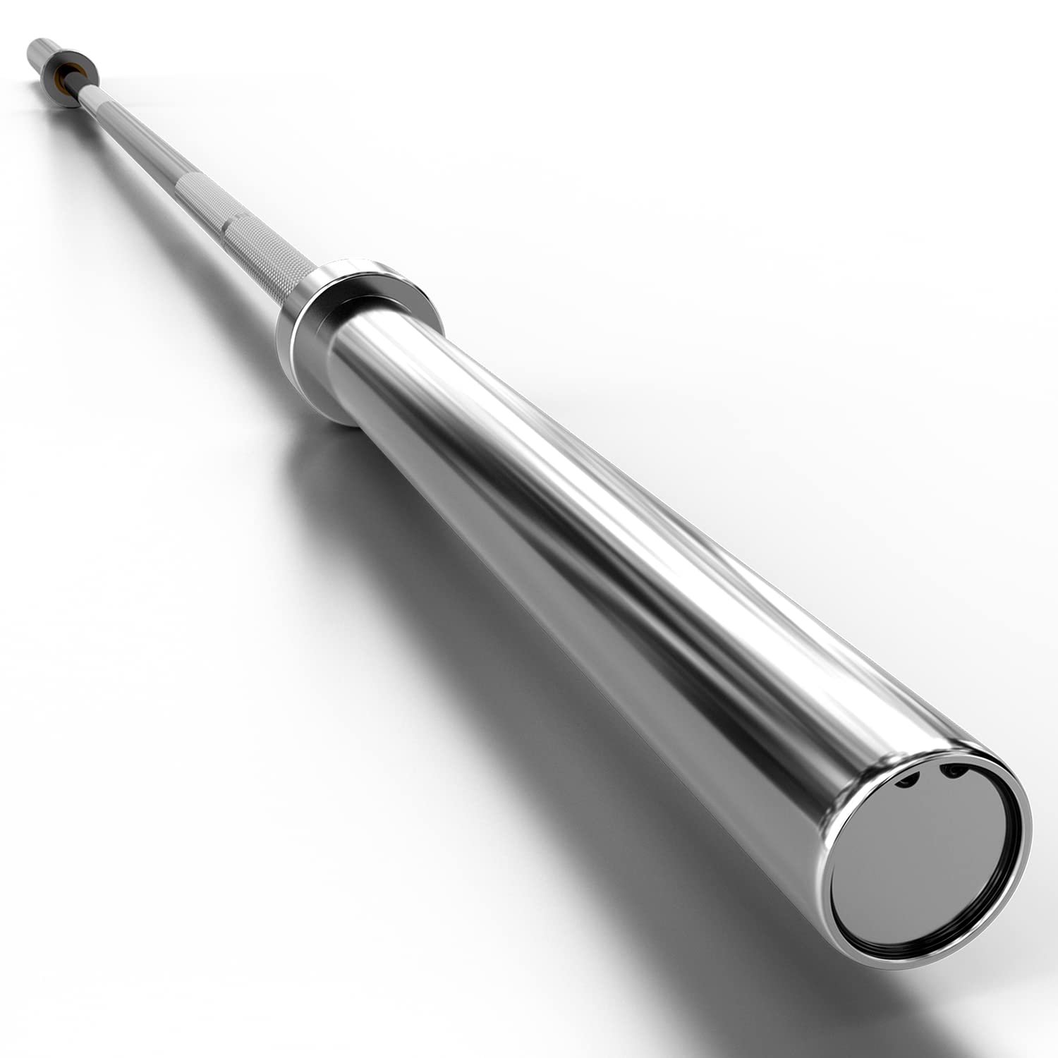 Photo 1 of Elevens Olympic Barbell Bar Curl Bar 4ft, 5ft, 6ft 7ft for Strength Training, Weightlifting Bar Bench Press Bar for Home GYM