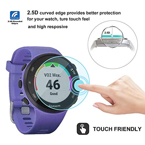 245 Music Screen Protector Garmin Forerunner 45 Poyiccot For