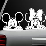 MICKEY MOUSE STICK FAMILY KIT-AUTO VINYL STICKER DECAL WINDOW FUNNY GRAPHICS