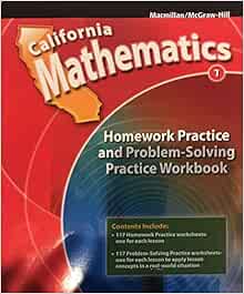 California math homework and problem solving student book grade 5 image
