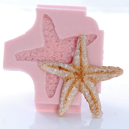 Star Fish Silicone Mold Food Safe Fondant, Chocolate, Candy, Resin, Polymer Clay, Epoxy.