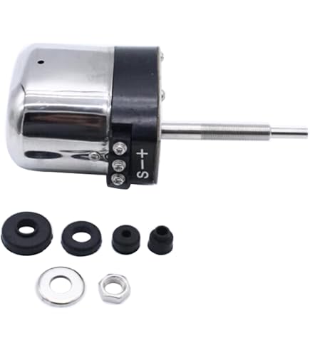 Stainless Steel Wiper Motor Kit – Universal Fit For Hot Rods, Jeeps, Boats, Cars | HP7 558SS