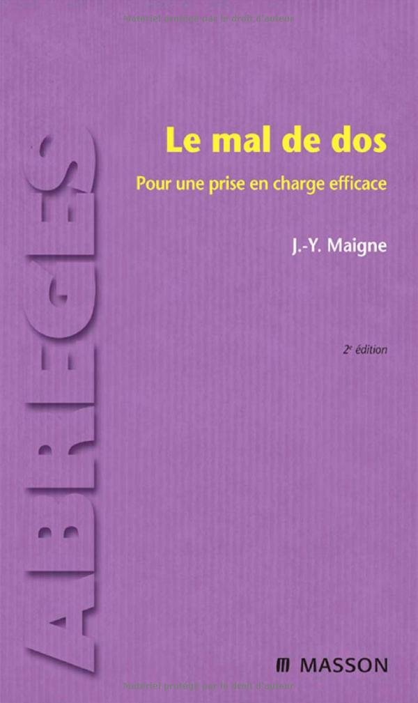 RÃ©sultat de recherche d'images pour "Mal de dos pour une prise en charge efficace amazon"