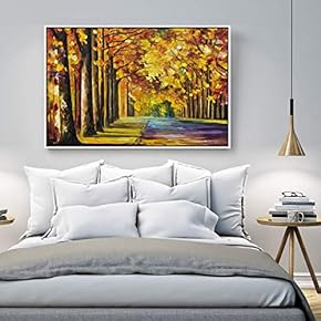 Floating Framed Canvas Wall Art for Living Room, Bedroom Scenery Canvas Prints for Home Decoration Ready to Hang - 16x24 inches