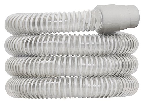 resplabs CPAP Hose Compatible with Most CPAP and BiPAP Machines - 6 Foot Standard 19mm, Gray (Pack of 1)