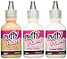 I Love To Create 27375 Tulip 3D Puffy Fashion Paint, 1-Ounce, Gold/Silver/White, 3-Pack
