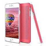 iPhone 6 Case, LoHi Apple iPhone 6s Case [Ultra Slim] Mesh [Fast Heat Transfer] Anti-scratch Shockproof Mesh Back Cover Case for iPhone 6 6s 4.7