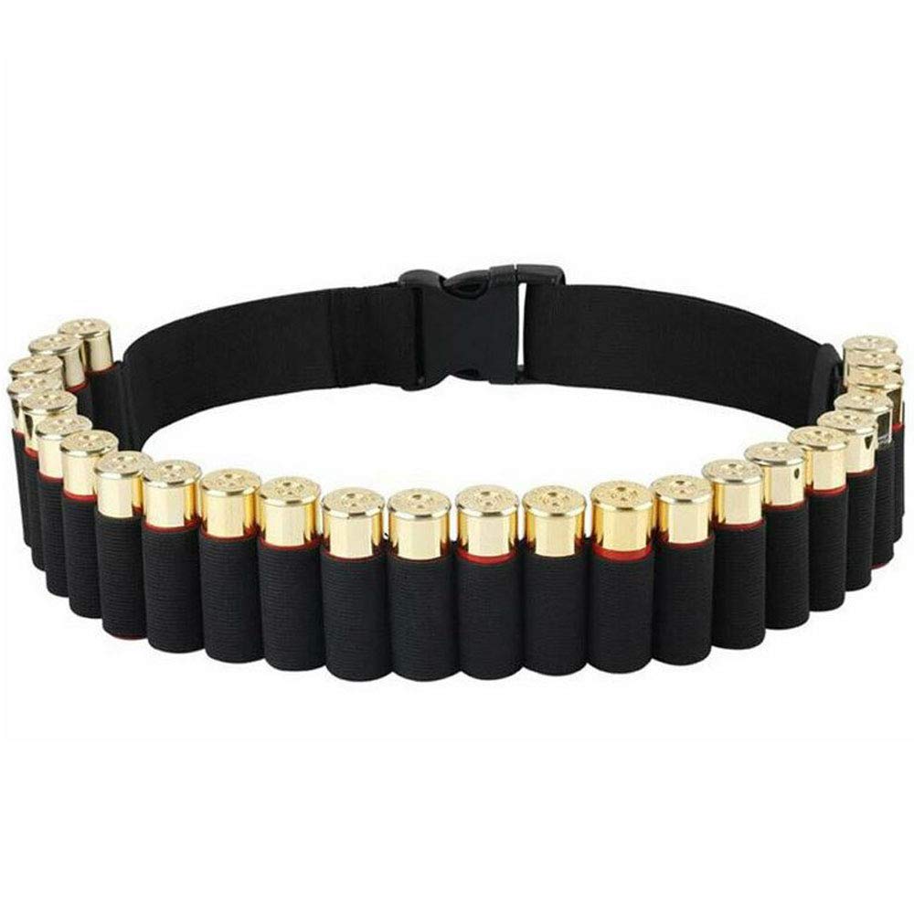 FSO 25 Shell Shotgun Cartridge Belt Ammo Holder 12/20 GA Gauge Hunting Clay Pigeon Shooting