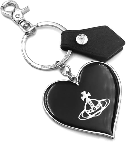 Amazon ヴィヴィアンウエストウッド Vivienne Westwood レディース キーリング ハート ブラック Gadget N419 並行輸入品 Vivienne Westwood ヴィヴィアンウエストウッド キーホルダー チェーン
