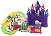 Toy Train Set Princess 51 PCS Toy Train Car & Track Playset w/ Battery Operated Toy Train, Accessories Educational Toy