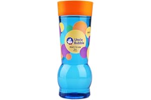 Uncle Bubble Ready-to-Use Bubble Solution Refill, for Trumpet Bubble Blower, No Spill Bubbles, Bubble Machines and Wands, Par