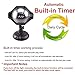 Snowflake Projector Light, YINLEE Led Christmas Lights Snow Falling Lights Indoor Halloween Outdoor Landscape Lighting Patio Garden Waterproof Lamp with Remote Control