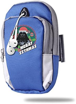 CGHFW Merry Christmas Star Outdoor Sports Multifunctional Pockets Arm Bag Arm Pouch For Running Trekking Hiking Cycling Mounting Strolling Armband