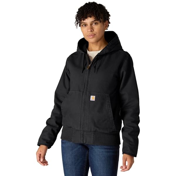 Amazon.com: Carhartt Women's Weathered Duck Wesley Coat, Brown, X