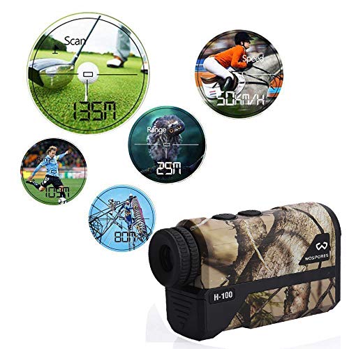 5 WOSPORTS+Yards+Hunting+Rangefinder+Archery