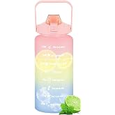 Motivating bottle water (Pink)