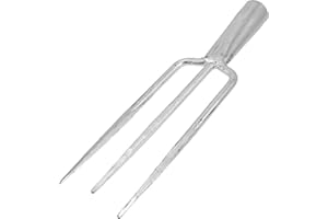 KITANDOVE Multi-use Garden Fork Heavy Duty Iron Fork for Garden Digging Weeding Prongs Fishing Tool