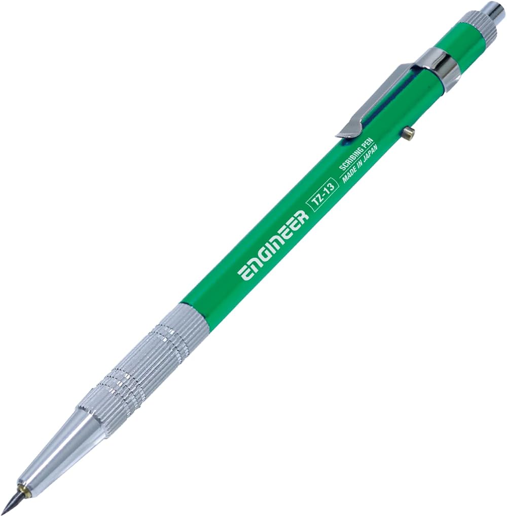ENGINEER TZ-13 Pen Style Scribing Tool Retractable Carbide Steel Tip Made in
