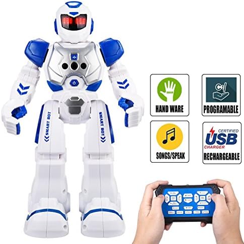 Robots for Kids,LBKR Tech RC Robot,Wireless Control Kids Robot,with Singing,Dancing,Gesture Sensing Robotics for Kids.