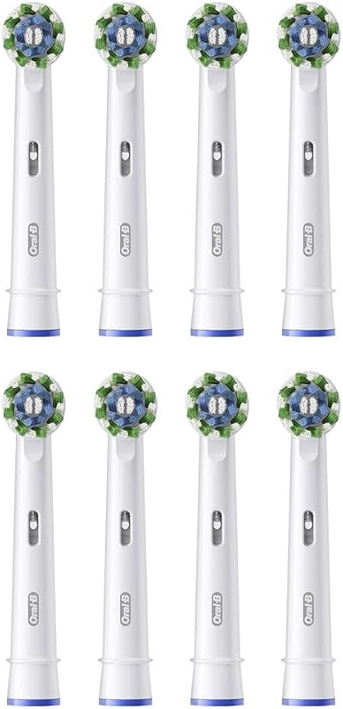 Pro Cross Action Spazzole per Spazzolino Elettrico, Confezione da 8 Unità