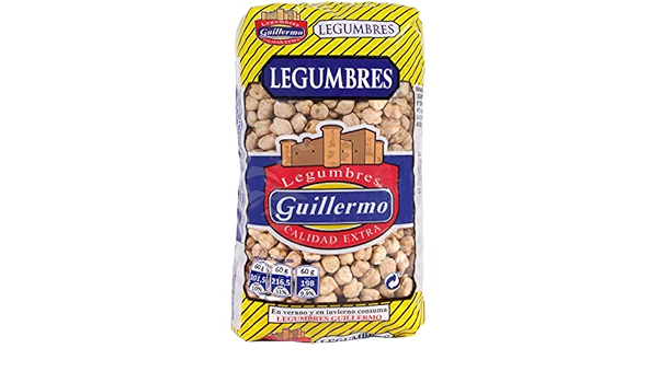 Guillermo Garbanzos Blanco Lechoso Legumbres Calidad Extra ...