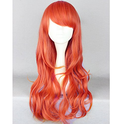 Righton 26   long curly cosplay constume party wig (ora…