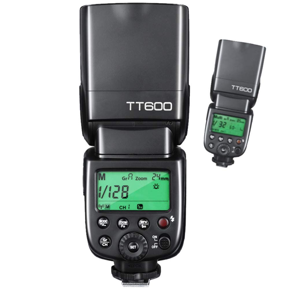 Godox 2X TT600S HSS 2.4G Wireless Master/Slaver Flash Speedlite & Receiver Godox X2T-S Remote Trigger Transmitter Kit Built-in godox X System Compatible for Sony Cameras