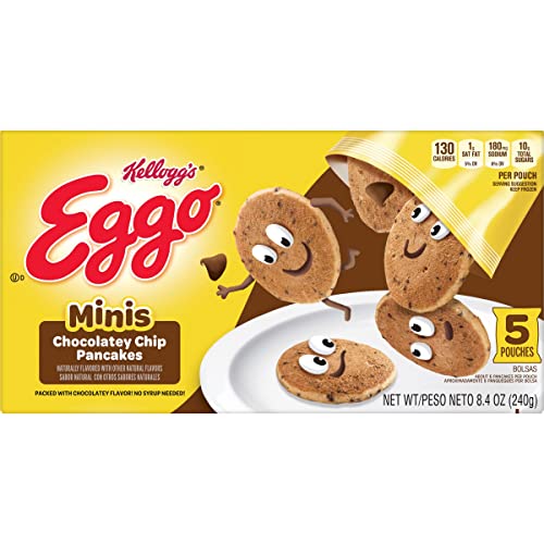 Eggo Minis Frozen Pancake Bites, Frozen Breakfast, Breakfast Food