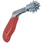 HI-TECH Buffing Pad Cleaning Tool – Durable Metal Spur Tool for Polishing Pads – Quickly Removes Grime & Debris – Easy-to-Use Cleaner for Wool Buffing Pads – Auto Detailing & Polishing Accessory