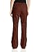 Cherokee Women's Workwear Scrubs Core Stretch Drawstring Cargo Pant (TALL SIZES), Chocolate, Medium/Tall