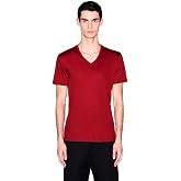 Armani Exchange Men's Pima Cotton Jersey Short Sleeve V-Neck T-Shirt