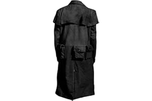 Men's New Cowboy Western Long Duster Coats, Vegas Trench Coat Men Cosplay