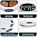 TDYNASTY DESIGN Automatic Cat Feeder, Dog Food Dispenser for Small Pets-Pet Feeeder with Voice Recorder, Portion Control,Distribution Alarms and Programmable Timer for up to 5 Meals per Daythumb 3