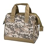 Sachi 34-078 Insulated Fashion Lunch Tote, Camo Tan