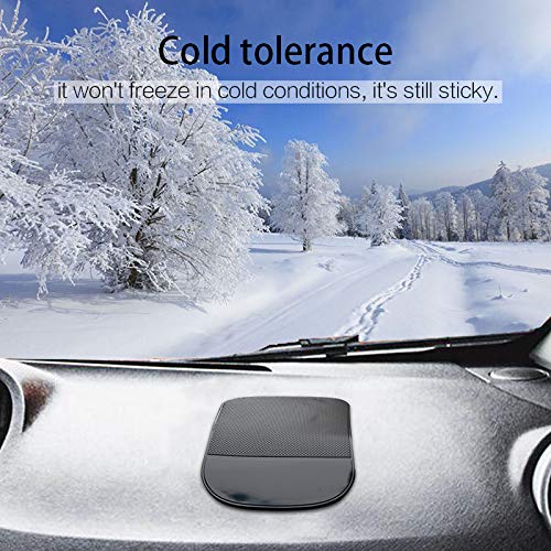 image for ZC GEL Car Dashboard Sticky Mat, Reusable and Washable Anti-Slip Cell 